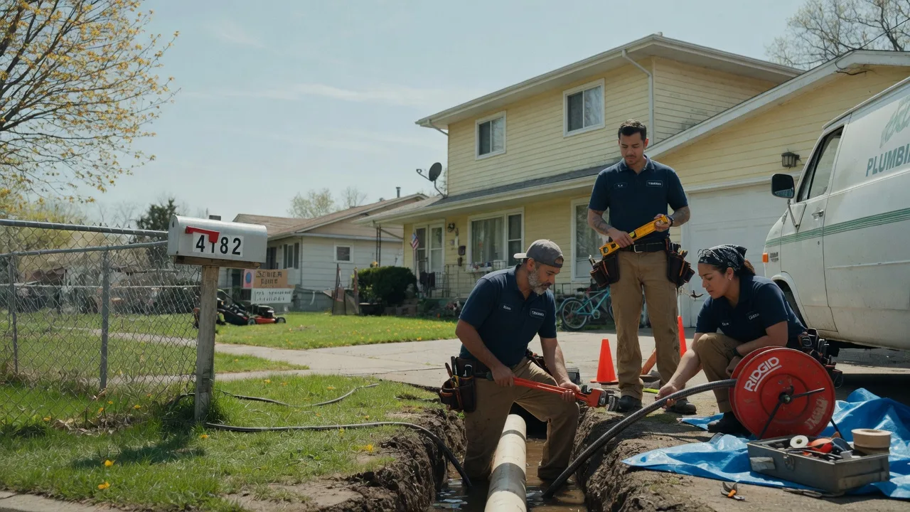 Gas Line Repair in Dane, WI near me